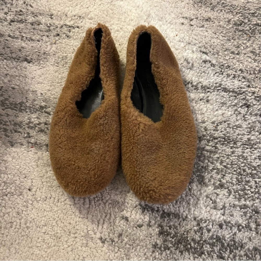 Fur Deluxe Shearling Flats